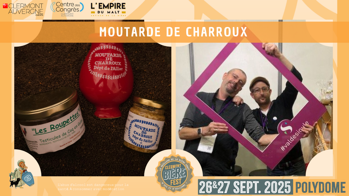 MOUTARDE DE CHARROUX